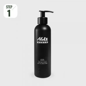 AloEx Black Shampoo —— 黑糯米配方,减少脱发
