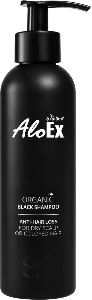 AloEx Organic Black Shampoo