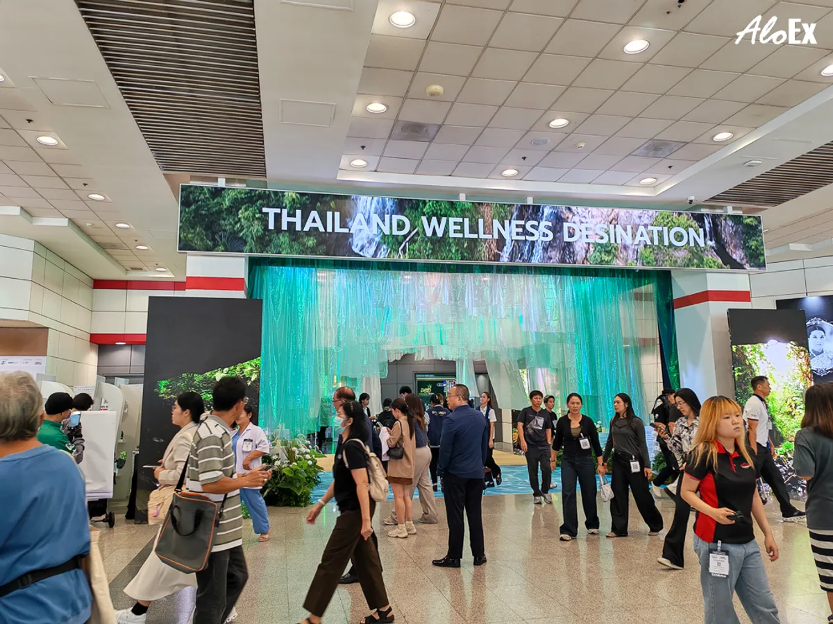 ทางเข้างาน Thailand Wellness & Healthcare Expo 2026 ณ ไบเทค บางนา