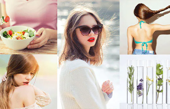 Revealed — beautiful hair with collagen!