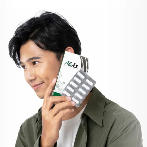 AloEx Dietary Supplement — supplement to help reduce hair loss